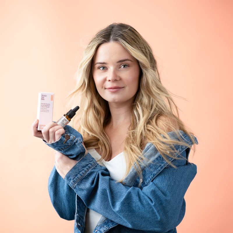 Make Me BIO Bloomi Power Of Marula антиоксидантна сироватка Для заспокоєння шкіри 15 мл