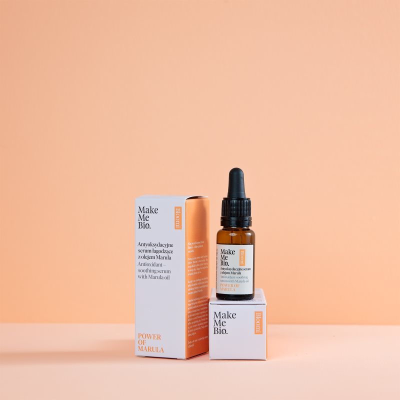 Make Me BIO Bloomi Power Of Marula антиоксидантна сироватка Для заспокоєння шкіри 15 мл