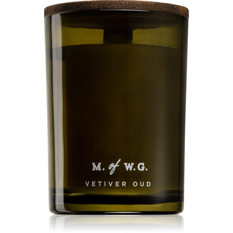 

Makers of Wax Goods Vetiver Oud aроматична свічка з дерев'яним гнітом