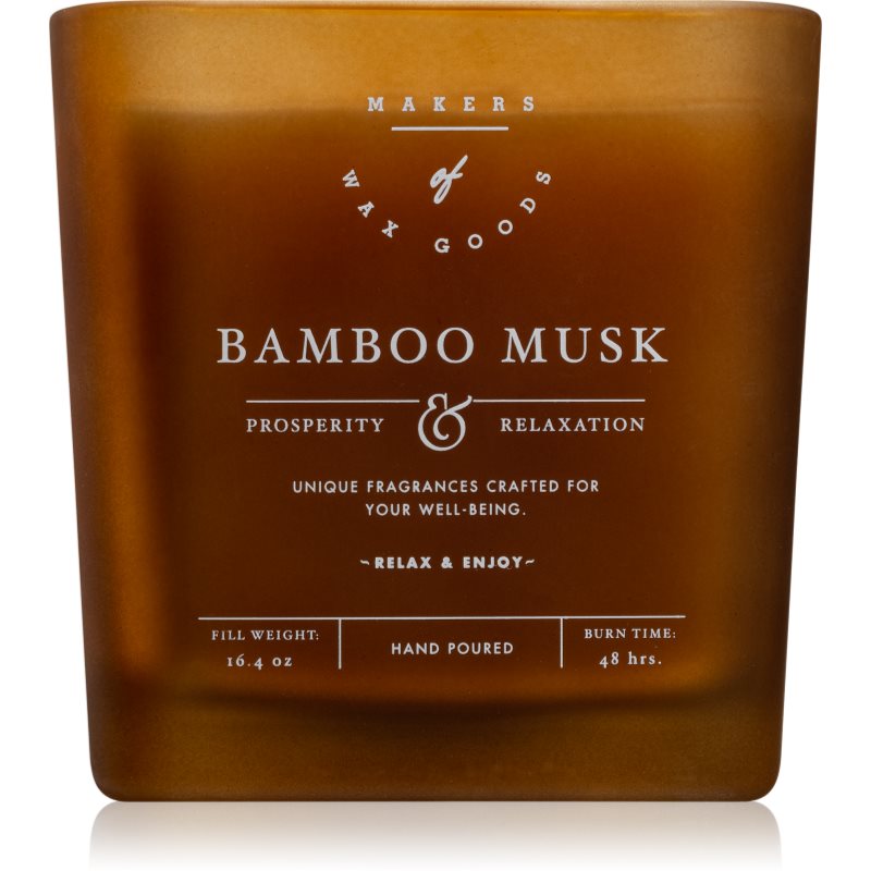 

Makers of Wax Goods Bamboo Musk aроматична свічка