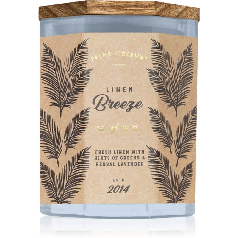 

Makers of Wax Goods Palms Hideaway Linen Breeze aроматична свічка