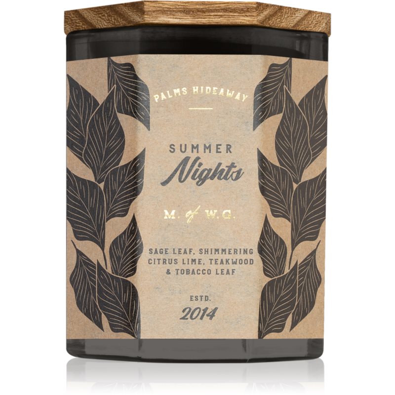 

Makers of Wax Goods Palms Hideaway Summer Nights aроматична свічка