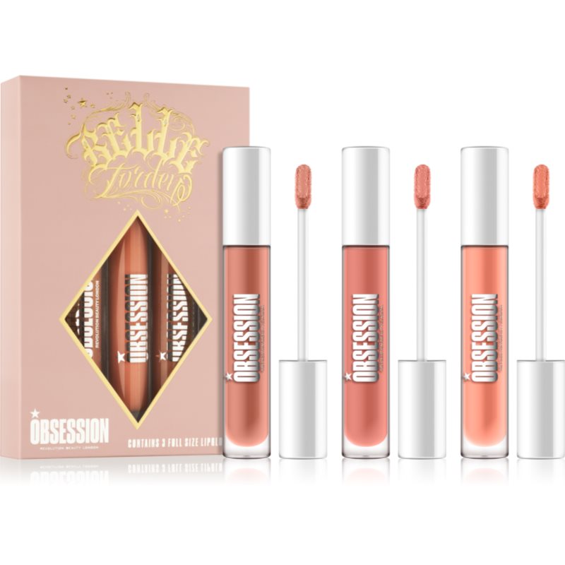 

Makeup Obsession Belle Jorden набір для догляду за губами відтінок Ever After, Dizzy, Wishes