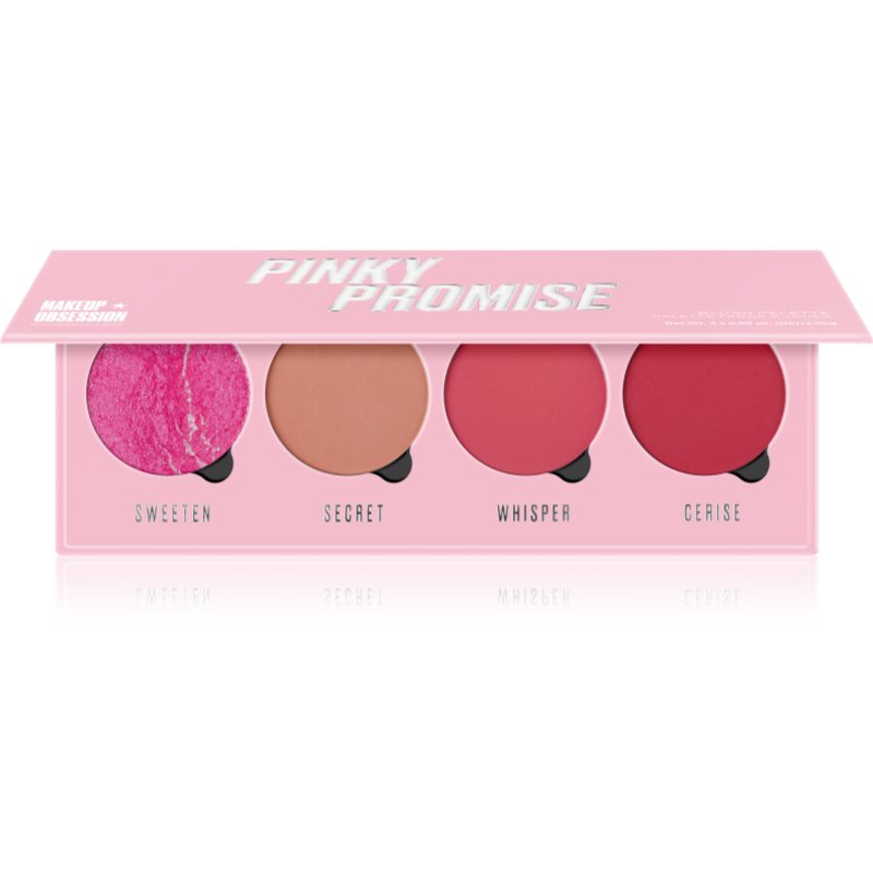 

Makeup Obsession Pinky Promise палетка рум'ян