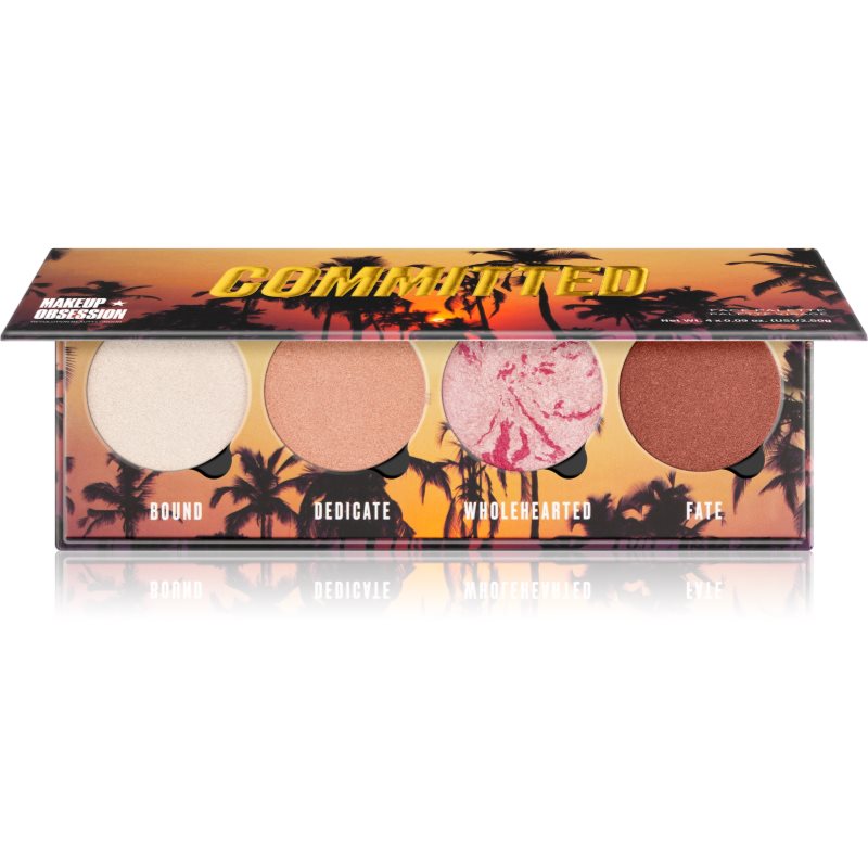 

Makeup Obsession Committed палетка для обличчя