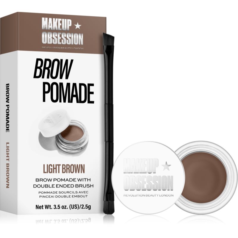 

Makeup Obsession Brow Pomade помадка для брів відтінок Light Brown