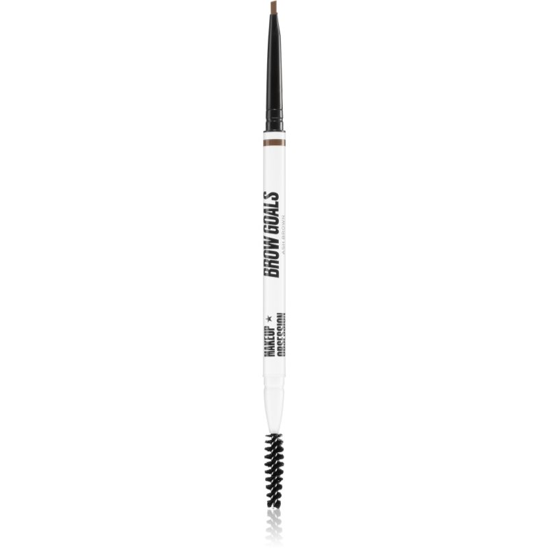 Makeup Obsession Brow Goals antakių pieštukas su šepetėliu atspalvis Ash Brown 0.1 g