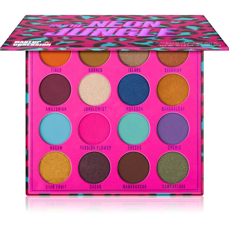 

Makeup Obsession In The Neon Jungle палетка тіней для очей