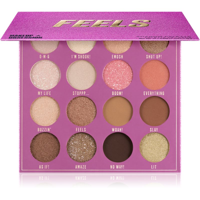

Makeup Obsession Feels палетка тіней для очей