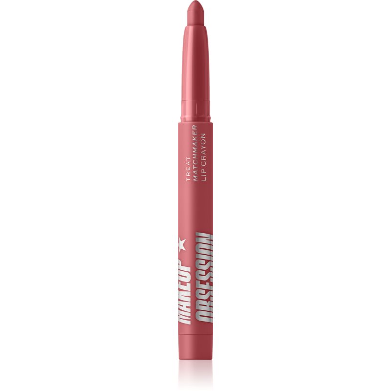 Makeup Obsession Matchmaker hochpigmentierter, cremiger Lippenstift mit Matt-Effekt Farbton Treat 1 g