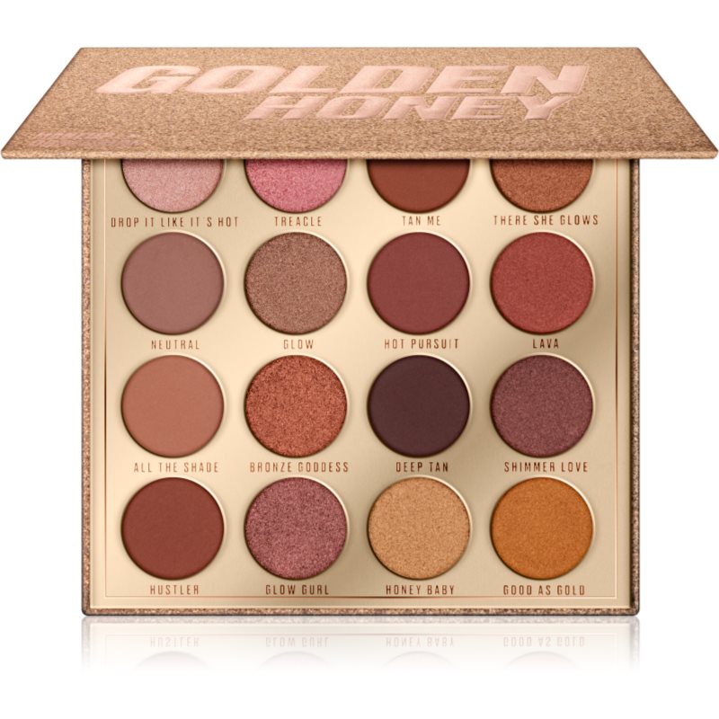 Makeup Obsession Golden Honey paletka očních stínů 20.8 g