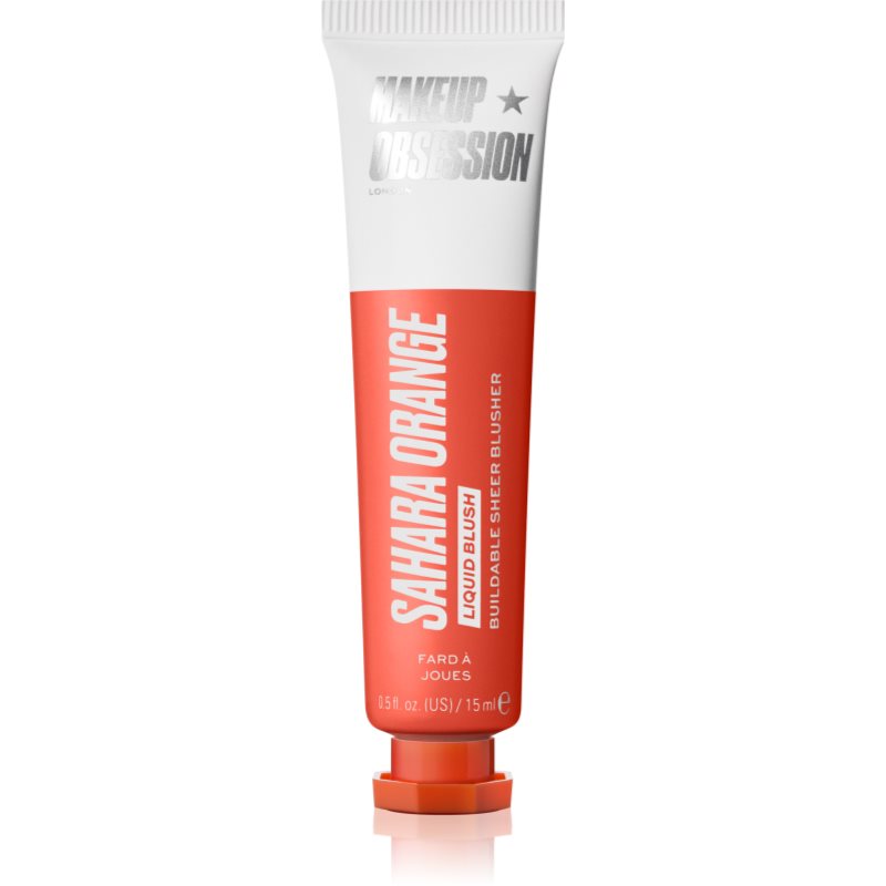 

Makeup Obsession Liquid Blush рідкі рум'яна відтінок Sahara Orange