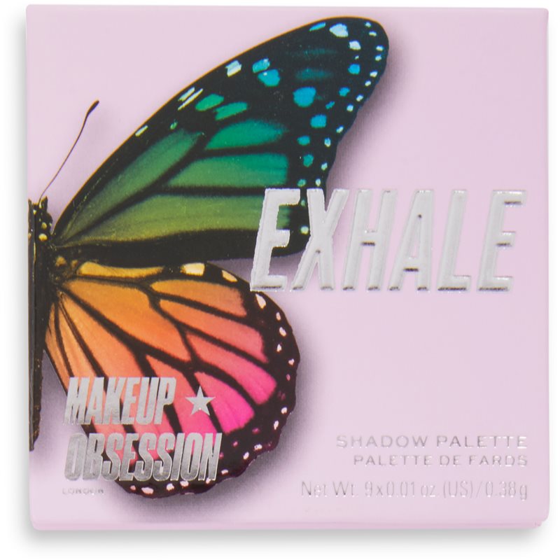 Makeup Obsession Mini Palette палетка тіней для очей відтінок Exhale 0,38 гр
