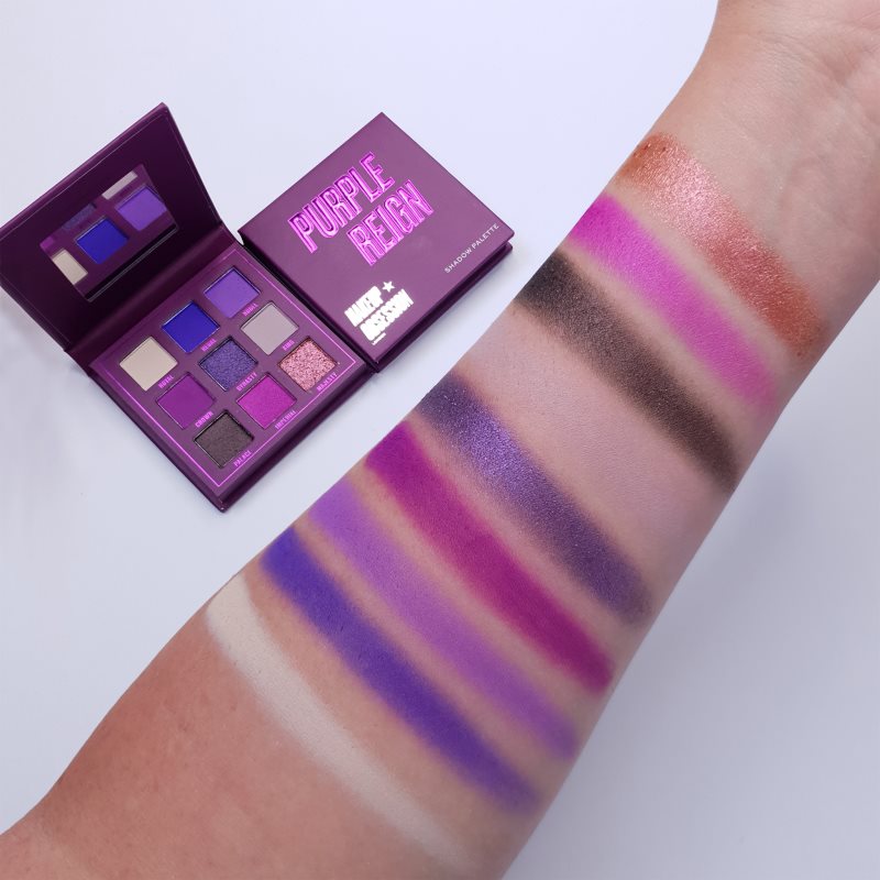 Makeup Obsession Mini Palette Eyeshadow Palette Shade Purple Reign 0,38 G