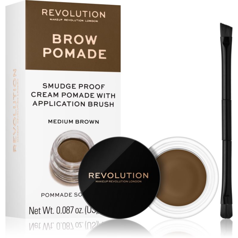 

Makeup Revolution Brow Pomade помадка для брів відтінок Medium Brown