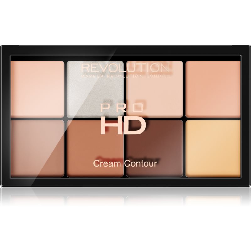 Makeup Revolution Ultra Pro HD Fair paleta na kontury obličeje krémová 20 g