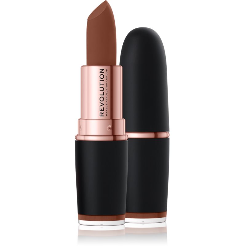 

Makeup Revolution Iconic Matte Nude помада з матуючим ефектом відтінок Inclination