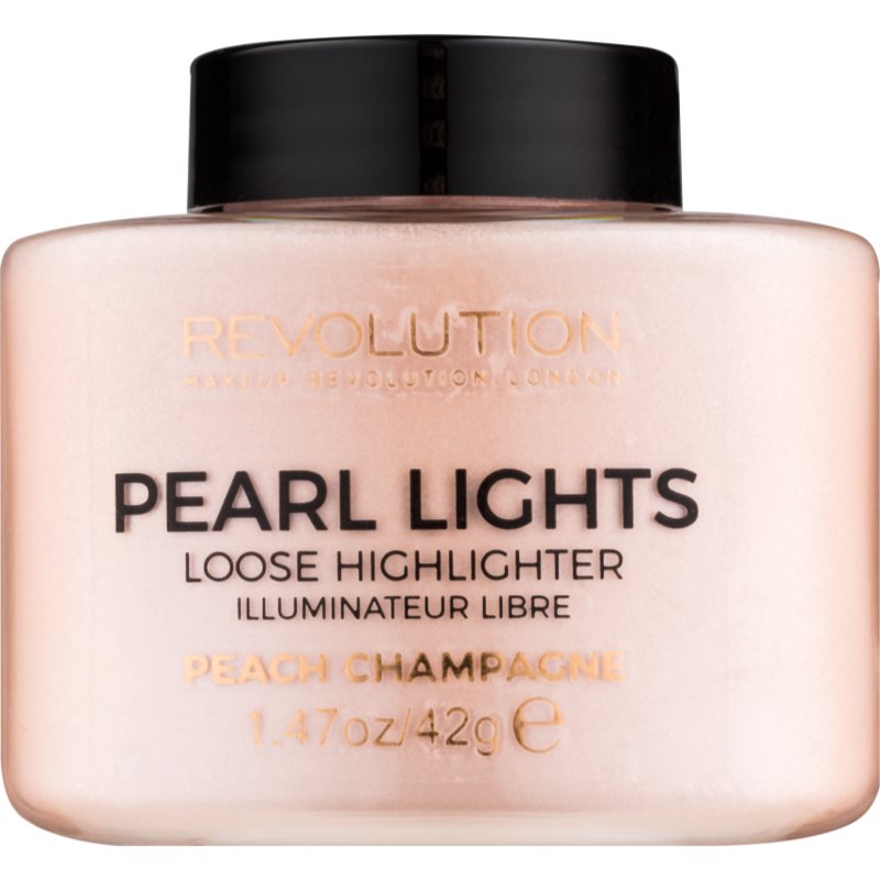 

Makeup Revolution Pearl Lights розсипчастий хайлайтер відтінок Peach Champagne