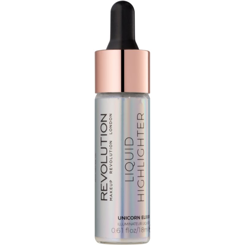 

Makeup Revolution Liquid Highlighter рідкий хайлайтер відтінок Unicorn Elixir