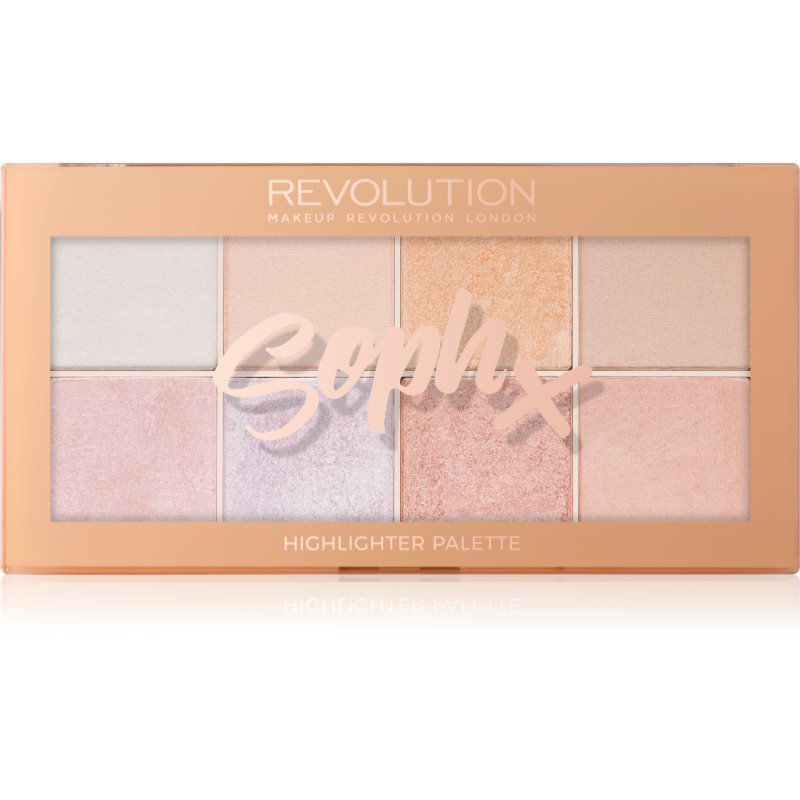 

Makeup Revolution Soph X палетка хайлайтерів