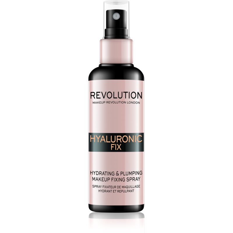 

Makeup Revolution Hyaluronic Fix спрей-фіксатор макіяжу зі зволожуючим ефектом