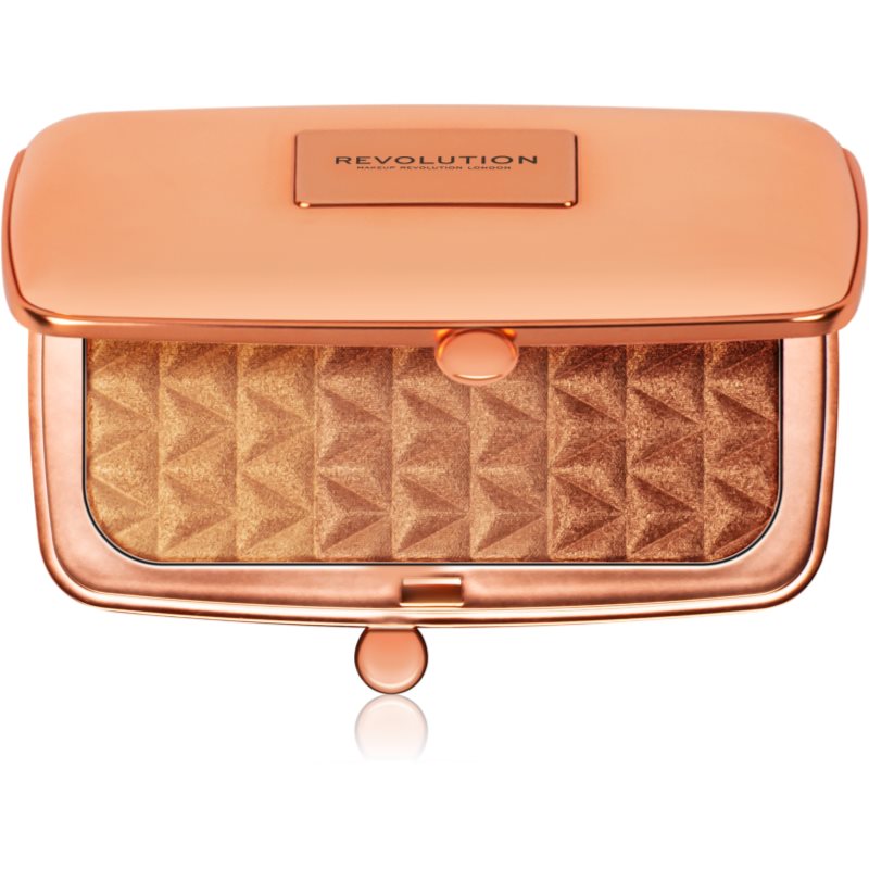 

Makeup Revolution Renaissance Illuminate палетка хайлайтерів відтінок Blissful Bronze