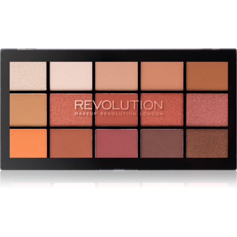 Makeup Revolution Reloaded палітра тіней відтінок Iconic Fever 15x1,1 гр