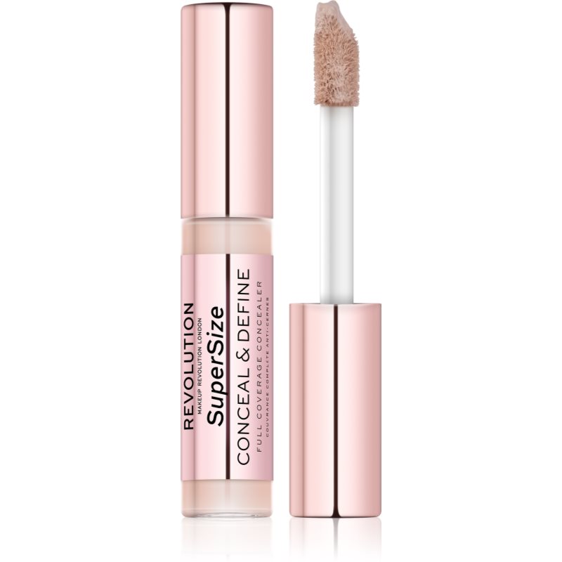 

Makeup Revolution Conceal & Define SuperSize рідкий коректор відтінок C1