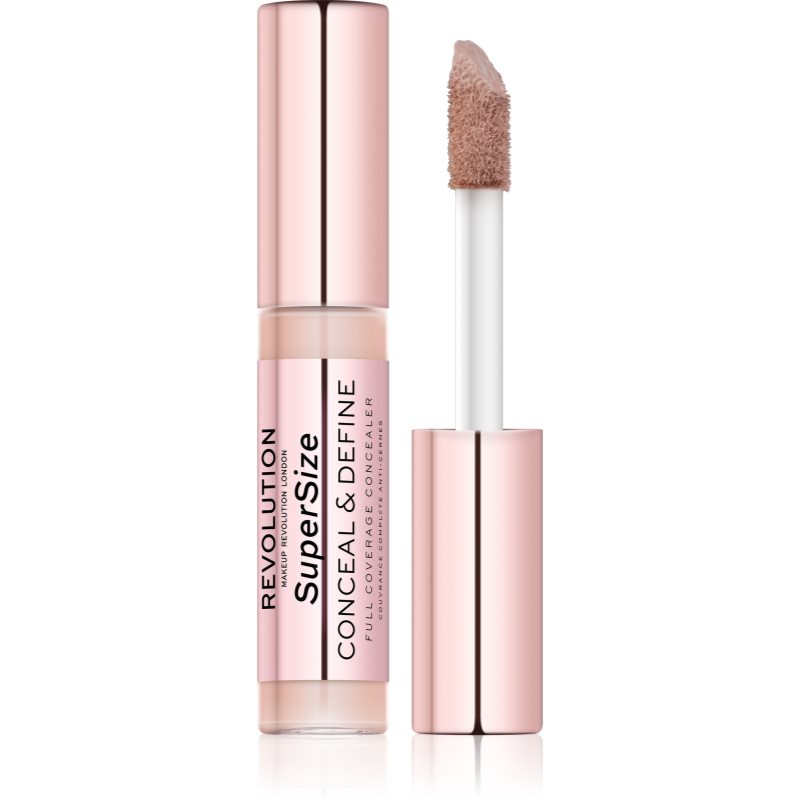 

Makeup Revolution Conceal & Define SuperSize рідкий коректор відтінок C4