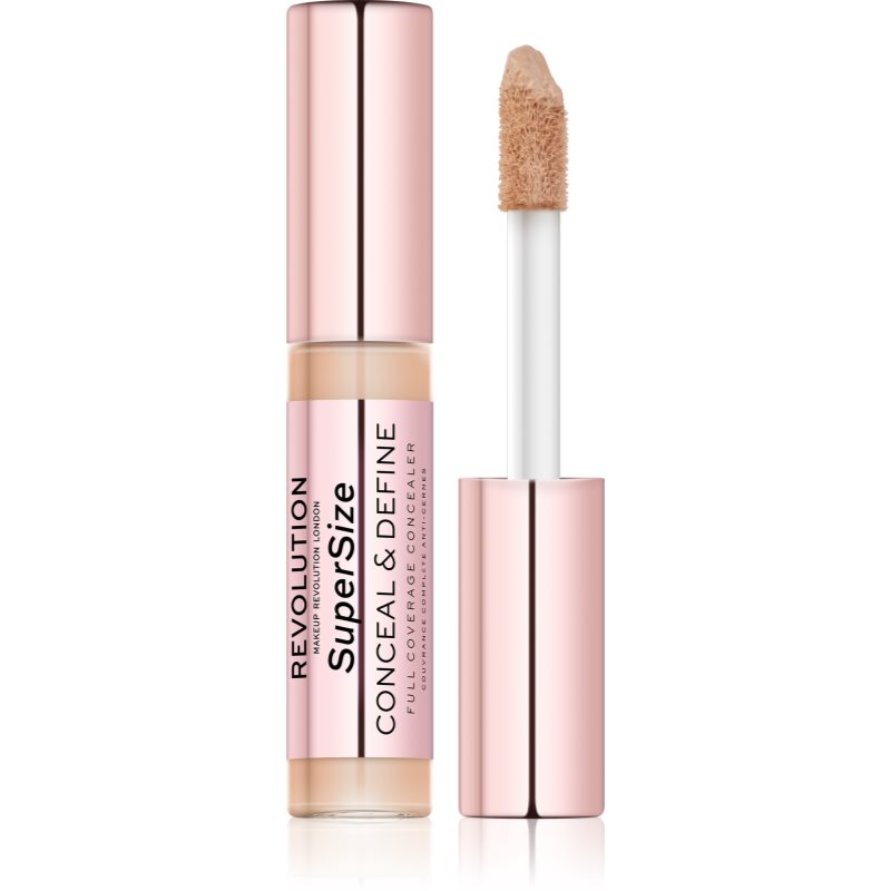 

Makeup Revolution Conceal & Define SuperSize рідкий коректор відтінок C5