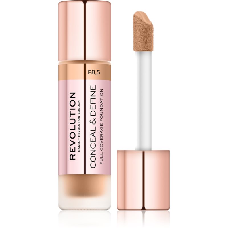 

Makeup Revolution Conceal & Define Тональний крем відтінок F8.5
