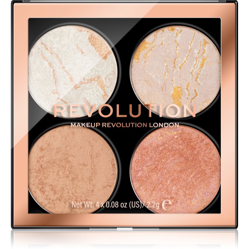 

Makeup Revolution Cheek Kit палетка для обличчя відтінок Take a Breather