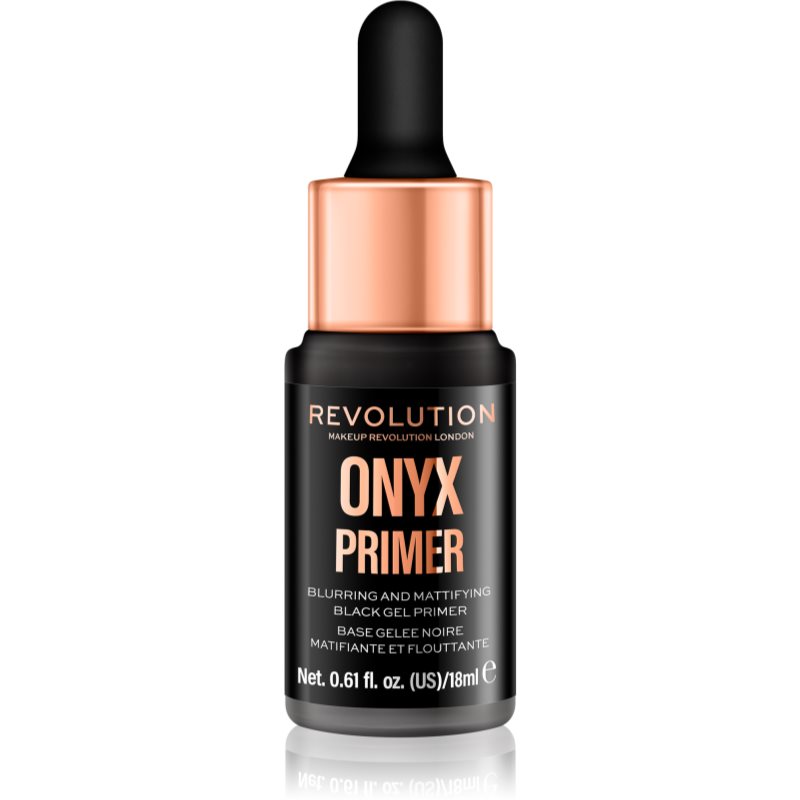 Makeup Revolution Onyx Primer основа під макіяж з матовим ефектом 18 мл