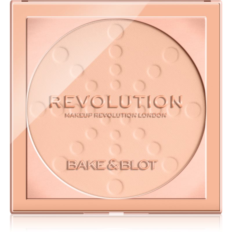 Makeup Revolution Bake & Blot fiksavimo pudra atspalvis Lace 5.5 g