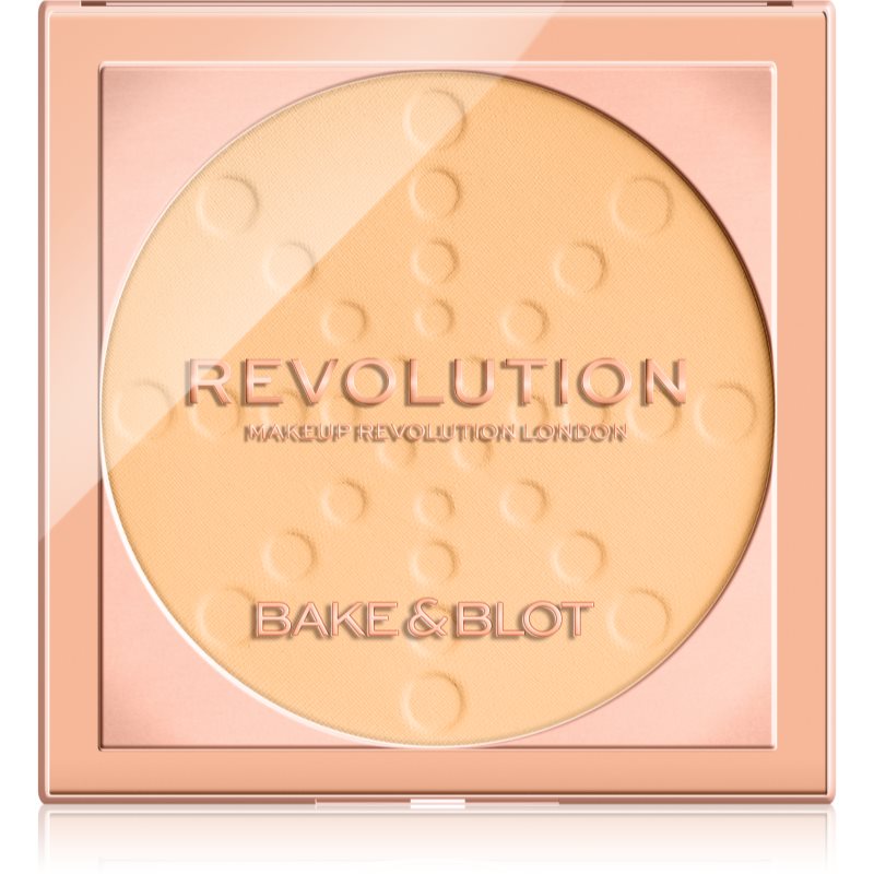 

Makeup Revolution Bake & Blot фіксуюча пудра відтінок Banana