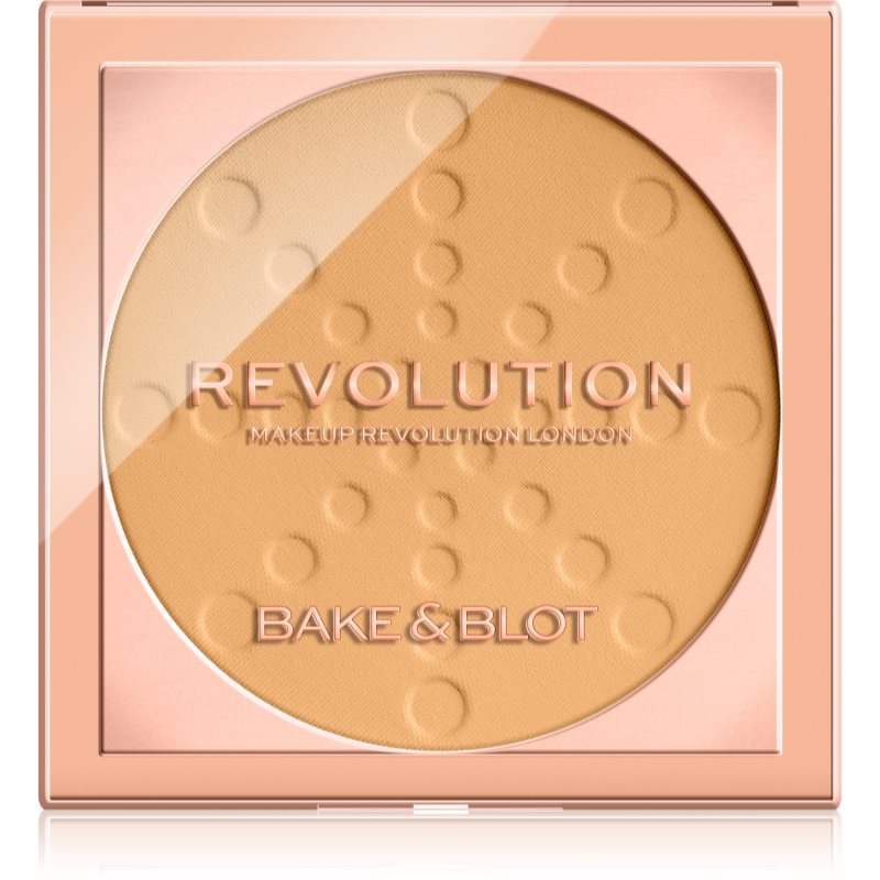

Makeup Revolution Bake & Blot фіксуюча пудра відтінок Banana Deep