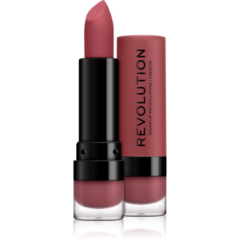 

Makeup Revolution Matte матуюча помада відтінок 114 White Wedding