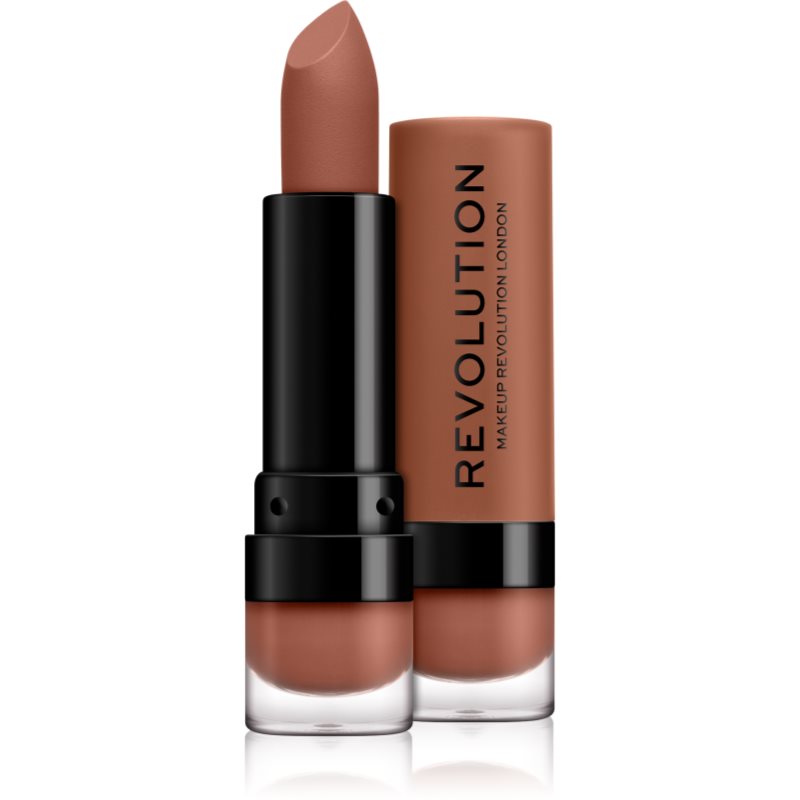 

Makeup Revolution Matte матуюча помада відтінок 121 Head-turner