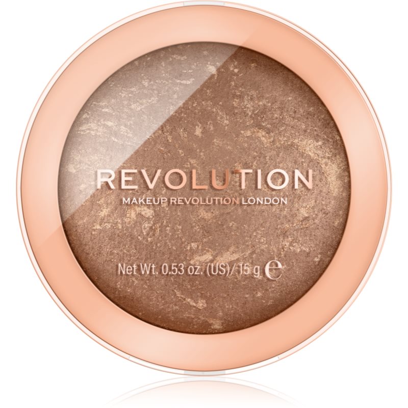 Makeup Revolution Reloaded бронзер відтінок Long Weekend 15 гр