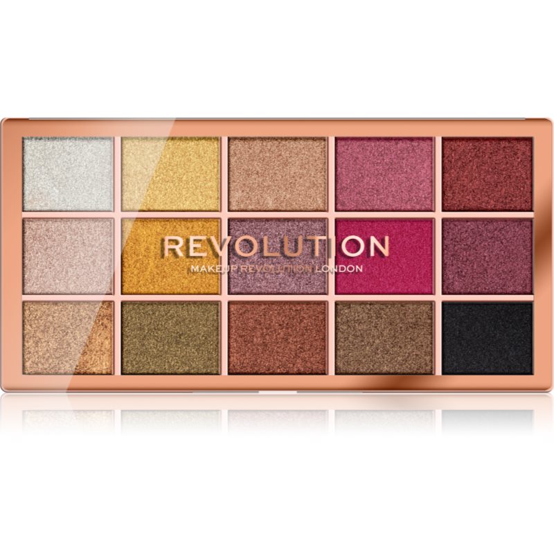 

Makeup Revolution Foil Frenzy палітра тіней для повік металік відтінок Creation