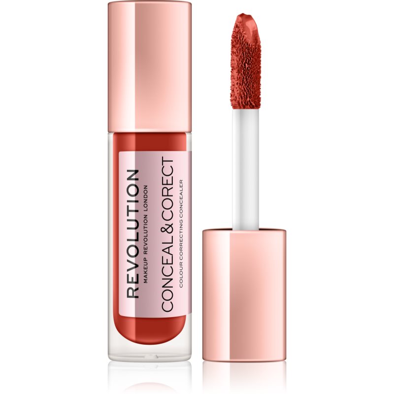 

Makeup Revolution Conceal & Correct рідкий коректор відтінок Red