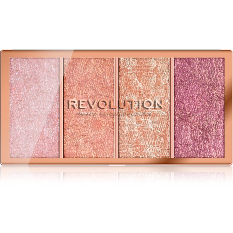 Makeup Revolution Vintage Lace Blusher Palette 4 X 5 G
