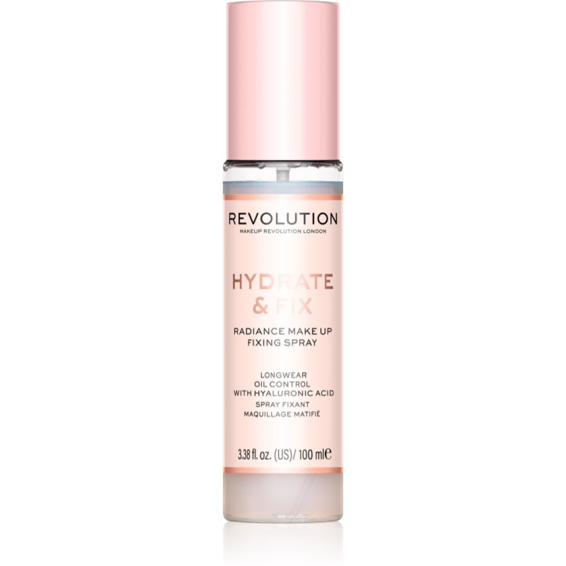 Makeup Revolution Hydrate & Fix spray fissante per il trucco 100 ml