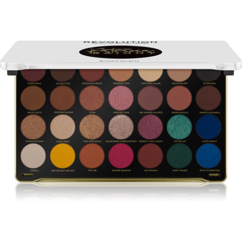 Makeup Revolution X Patricia Bright palette di ombretti colore Rich In Life 33,6 g