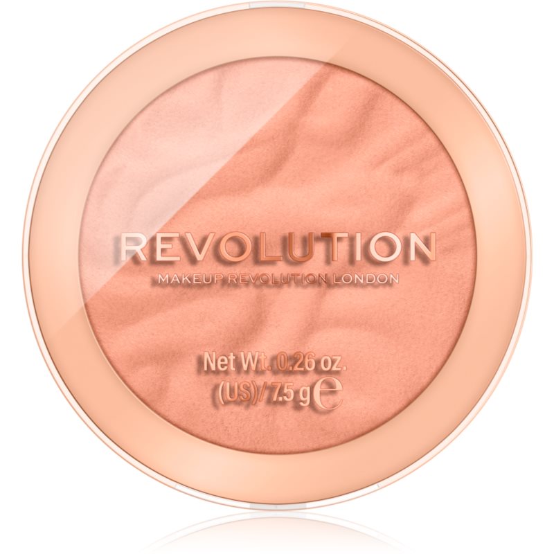 Makeup Revolution Reloaded dolgoobstojno rdečilo odtenek Peach Bliss 7.5 g