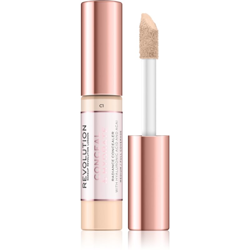 Makeup Revolution Conceal & Hydrate hydrating concealer shade C1 13 g
