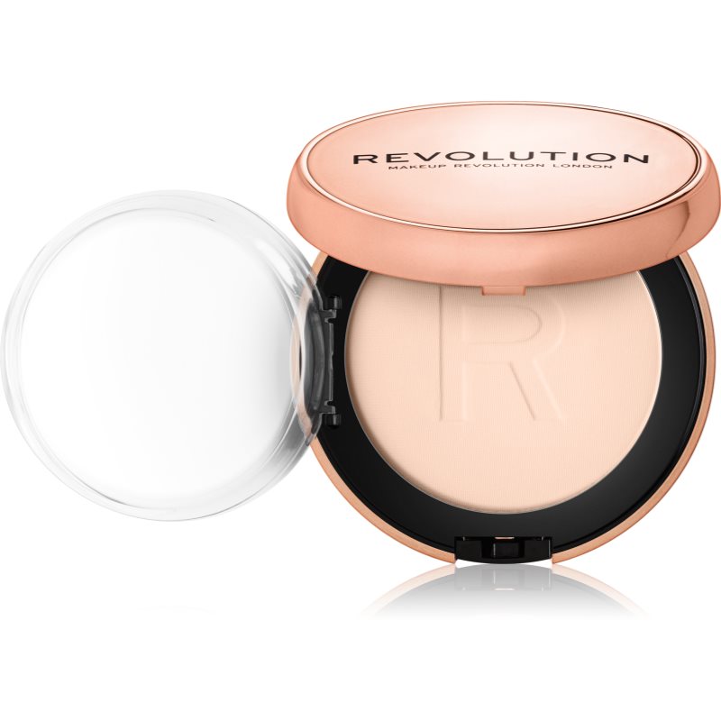 

Makeup Revolution Conceal & Define компактна тональна крем-пудра відтінок P3