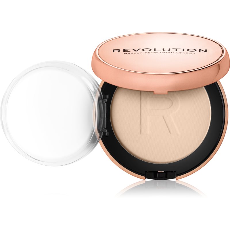 

Makeup Revolution Conceal & Define компактна тональна крем-пудра відтінок P6