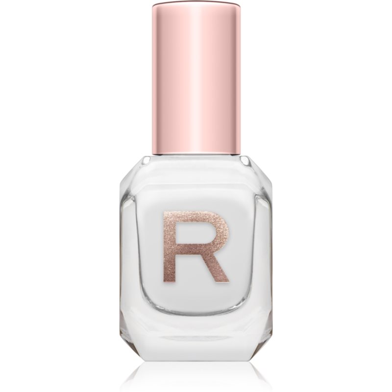 Makeup Revolution High Gloss High Coverage Nail Polish with High Gloss Effect Shade Ghost 10 ml
