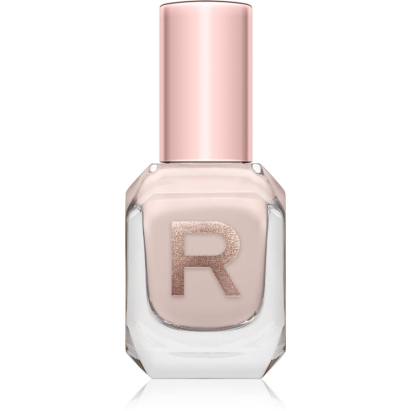 Makeup Revolution High Gloss high coverage nail polish with high gloss effect shade Biscuit 10 ml
